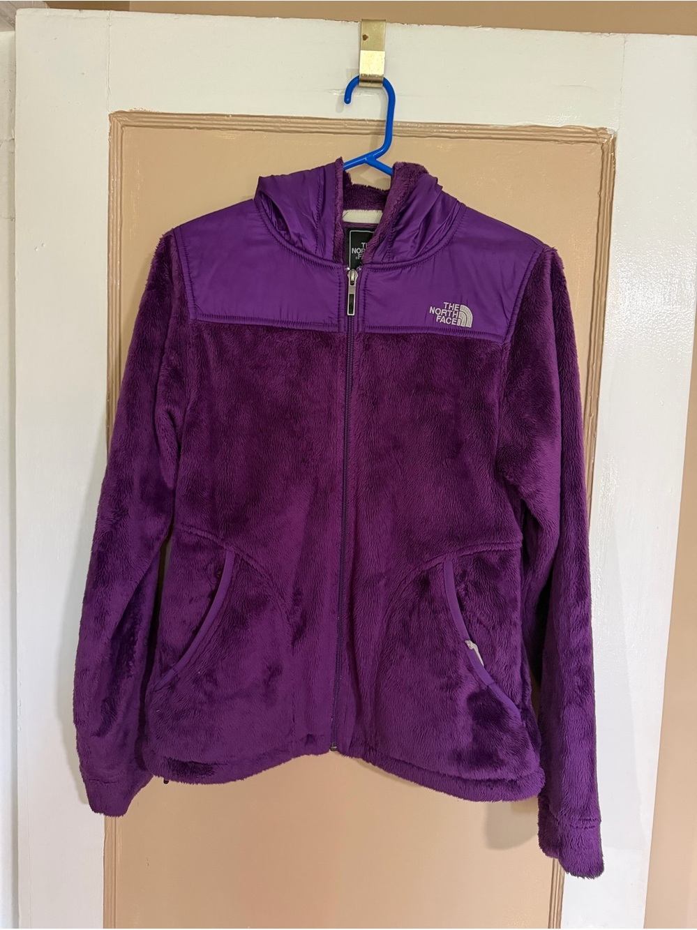 The North Face Purple Plush Hooded Jacket